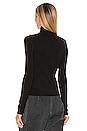 view 3 of 4 Turtleneck Pullover in Black