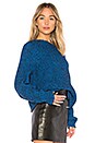 view 2 of 4 PULL in Azure & Black