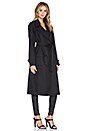 view 3 of 5 Sleek Trench Coat in Black