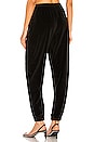 view 4 of 6 Sweatpant with Crystal Logo in Black
