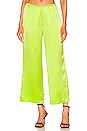 view 1 of 4 PANTALON SLIM in Glowstick