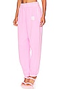 view 3 of 5 Puff Paint Logo Sweatpant in Pink Glo