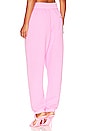 view 4 of 5 Puff Paint Logo Sweatpant in Pink Glo