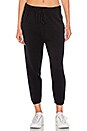view 1 of 4 Cashwool Drop Crotch Sweatpant in Black
