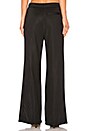 view 3 of 4 Sleek Snap Wide Leg Pant in Black