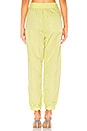 view 3 of 4 Wash Nylon Pant in Lime