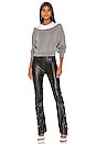 view 4 of 4 Stretch Washable Faux Leather Pants in Black