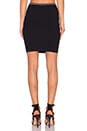 view 3 of 4 펜슬 스커트 in Black
