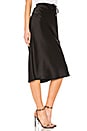 view 2 of 4 Wash & Go Woven Drawstring Skirt in Black