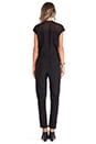 view 3 of 4 Silk Romper in Black