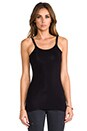 view 4 of 4 Cami Tank in Black