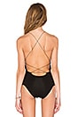 view 5 of 5 Criss Cross Back Bodysuit in Black