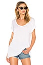 view 1 of 4 Drapey Tee in Off White