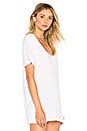 view 2 of 4 Drapey Tee in Off White