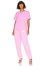 view 5 of 5 Essential Jersey Short Sleeve Tee in Pink Glo