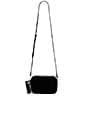 view 5 of 5 Suede Mini Crossbody Bag in Black