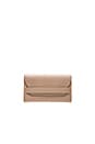 view 1 of 4 Fold Clutch in Taupe
