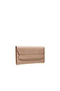 view 3 of 4 Fold Clutch in Taupe