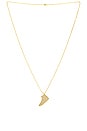 view 1 of 2 Iced Jordan Chicago Golden Hour Necklace in Gold