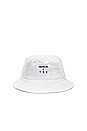 view 4 of 5 x REVOLVE Bucket Hat in White