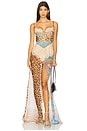 view 1 of 5 Dolce Maxi Dress in Turquoise Baroque