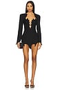 view 1 of 3 Aurora Mini Dress in Black