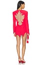 view 1 of 4 Aurora Mini Dress in Red