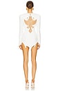 view 3 of 3 Aurora Mini Dress in Ivory