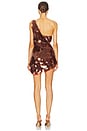 view 4 of 5 Gia Drape Dress in Brown
