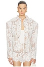 view 1 of 6 Chantilly Lace Jacket in White