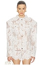 view 2 of 6 Chantilly Lace Jacket in White