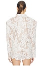 view 4 of 6 Chantilly Lace Jacket in White