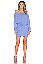view 4 of 4 Willow Off Shoulder Dress in Periwinkle