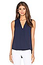 view 1 of 3 Monroe Cross Front Tank in Indigo