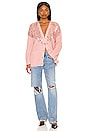view 4 of 4 Amika Cardigan with Sequins in Rose Blush