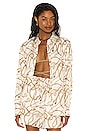 view 2 of 7 Long Sleeve Shirt in Celeste Print