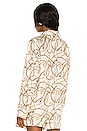 view 5 of 7 Long Sleeve Shirt in Celeste Print
