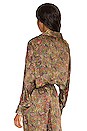 view 3 of 4 Crop Dolman Shirt in Marant Paisley
