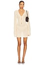 view 1 of 4 Tanzania Short Dress in Bone
