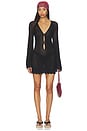 view 1 of 3 Tanzania Short Dress in Black