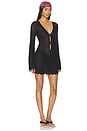 view 2 of 3 Tanzania Short Dress in Black