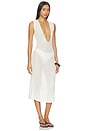 view 2 of 3 Tanzania Back Dress in Ecru