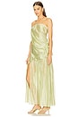 view 3 of 4 Gilian Gown in Light Dusty Green