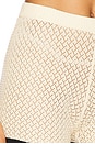 view 6 of 6 Plage Hot Pants in Bone & Black