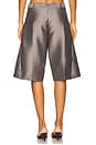 view 4 of 6 Ambra Shorts in Smoke in Grey
