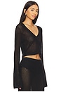 view 2 of 4 Tanzania Short Blouse in Black