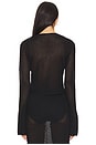 view 3 of 4 Tanzania Short Blouse in Black