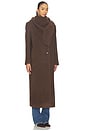 view 3 of 4 ПАЛЬТО И ШАРФ CLOONEY MAN in Brown