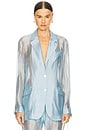 view 1 of 4 Gilian Blazer in Light Blue