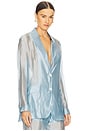 view 2 of 4 Gilian Blazer in Light Blue